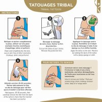 Fake temporary Tattoos Tribal