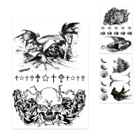 Fake temporary Tattoos Halloween