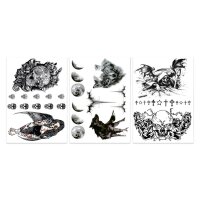Fake temporary Tattoos Halloween