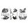 Fake temporary Tattoos Halloween