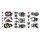 Fake temporary Tattoos Halloween II
