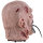 Halloween Zombikopf mit Ratte und Animatronic
