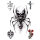 Fake temporary Tattoos für Biker