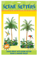 Wandfolie Hawaii Palmen Scene Setter Wand Deko