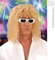 Blonde Sänger Perücke
