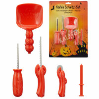 Halloween Kürbis Messer Schnitz Set