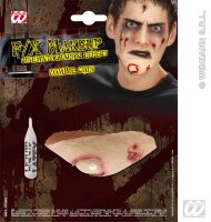 Halloween professionelle Latex Wunde Zombie Kinn