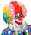 Afro Clown Perücke bunt