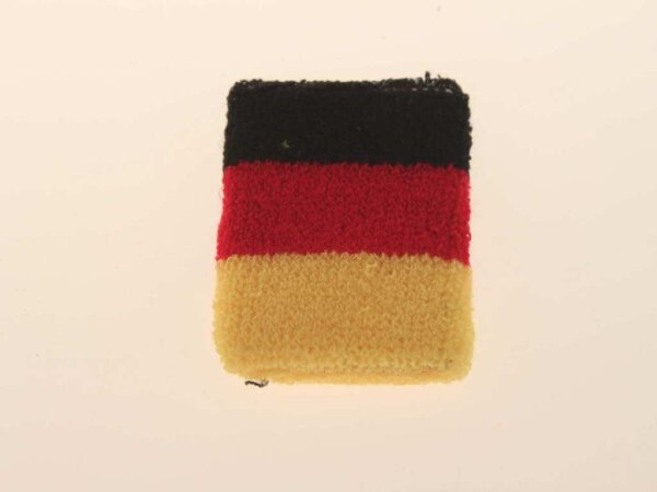 2 er Set Deutschland Fan Schweissband schwarz rot gold