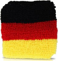 2 er Set Deutschland Fan Schweissband schwarz rot gold