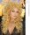 80 er Jahre Locken Perücke blond 60 cm