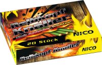 Silvester Feuerwerk 20 Harzer Knaller mit Reibkopf...