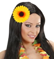 Ansteck Sonnenblume für die Schlagerparty