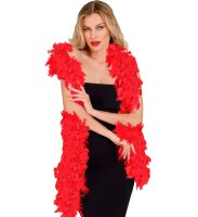 Feder Boa rot 180 cm Federboa