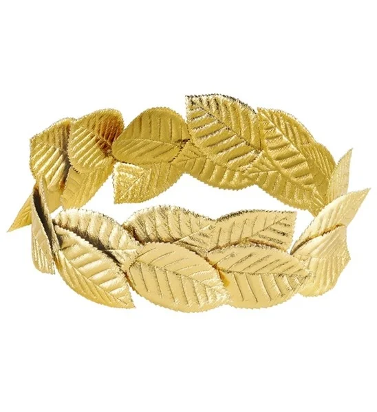 Lorbeerkranz in Gold
