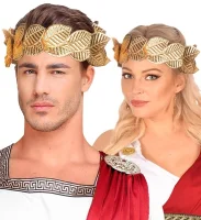 Lorbeerkranz in Gold