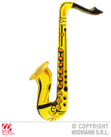Aufblasbares Saxophone Originalgrösse 55 cm