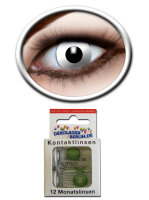Farbige Kontaktlinsen white zombie