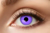 Farbige Kontaktlinsen purple gothic
