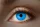 Farbige UV Kontaktlinsen blau blue glow