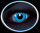Farbige UV Kontaktlinsen blau blue glow