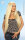 Blonde Perücke Extra lang 80 cm blond - Natural Look