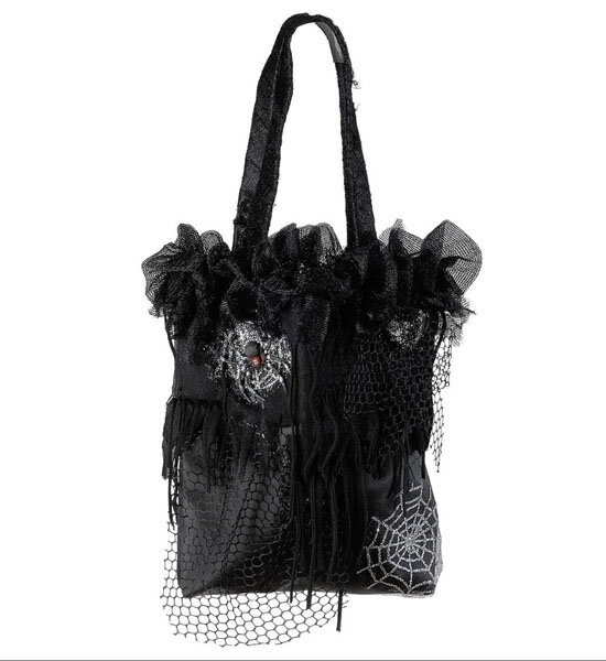 Handtasche für Damen als Hexe oder Königin der Finsternis