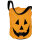 Halloween Betteltasche oder Handtasche als Kürbis