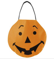 Halloween Betteltasche oder Handtasche als lachender...