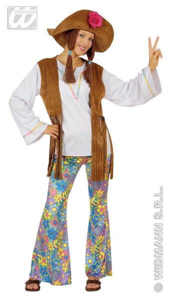 Woodstock Hippie Kostüm für Damen
