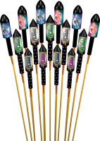 Silvester Raketen Sortiment Funtastic Rockets