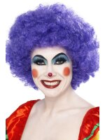 Clown-Perücke in violett bzw. lila