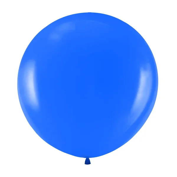 Riesen Deko Luftballon Umfang 3m Durchmesser 90cm Farbe: blau