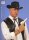 Western Cowboy Sheriff Schleife oder Krawatte