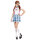 Damen Kostüm Schulmädchen I LOVE NERDS