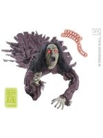 Halloween Deko Hexe mit leuchtenden Augen und Sound