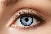 Farbige Kontaktlinsen big eye grey