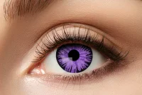 Farbige Kontaktlinsen big eye purple