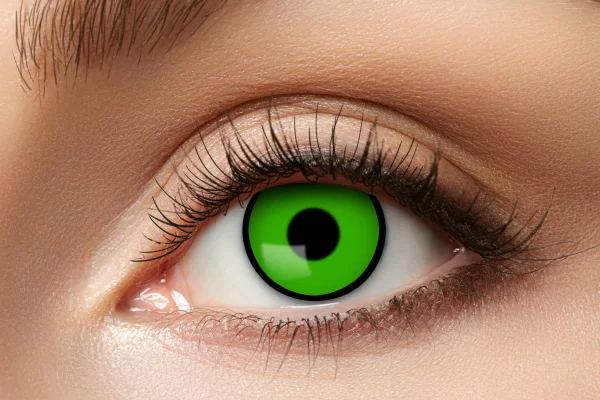 Farbige Kontaktlinsen green eye oder grünes Auge
