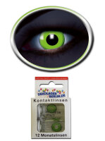 Farbige UV Kontaktlinsen grün glow green