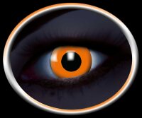 Farbige UV Kontaktlinsen flash glow orange...