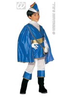 Kinderkostüm Blauer Prinz als Traumprinz Kostüm