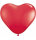 Luftballons Herz rot Herzballons rote Herzluftballons