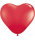 Luftballons Herz rot Herzballons rote Herzluftballons Menge: 100 Stück