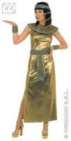 Kleopatra Kostüm in gold für die Königin...