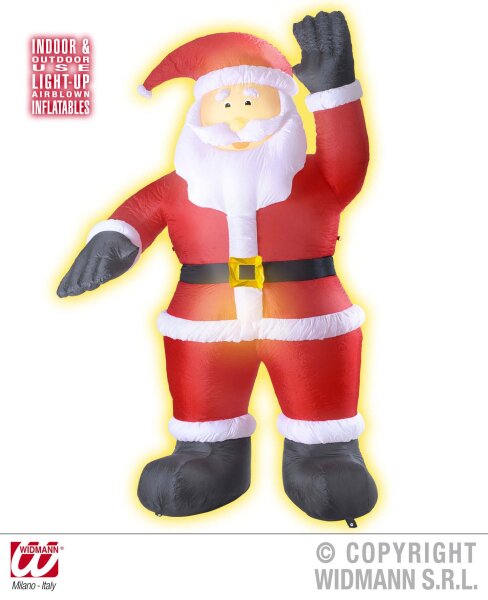 Reisen Deko Weihnachtsmann selbst aufblasend