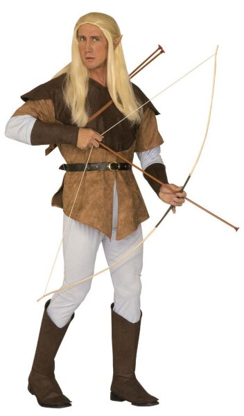 Herren Robin Hood oder Bogenschützen Kostüm