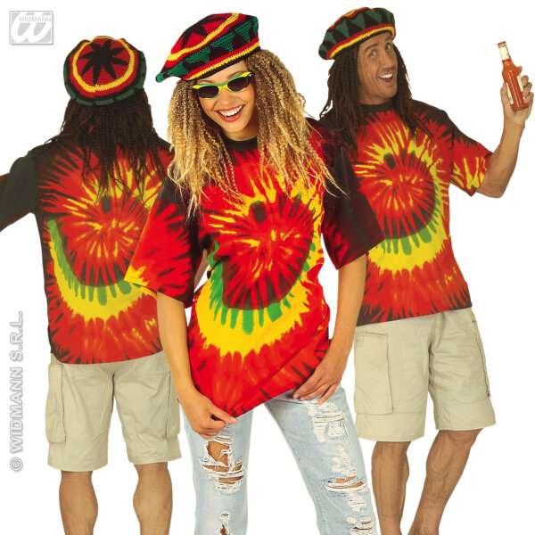 Jamaika T-Shirt für Damen und Herren Batic shirt