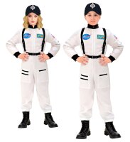 Kostüm Astronaut in weiss für Kinder und Jugendliche