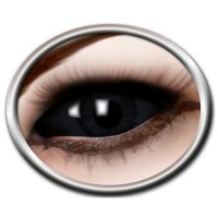 Sclera Kontaktlinsen black schwarz 22mm